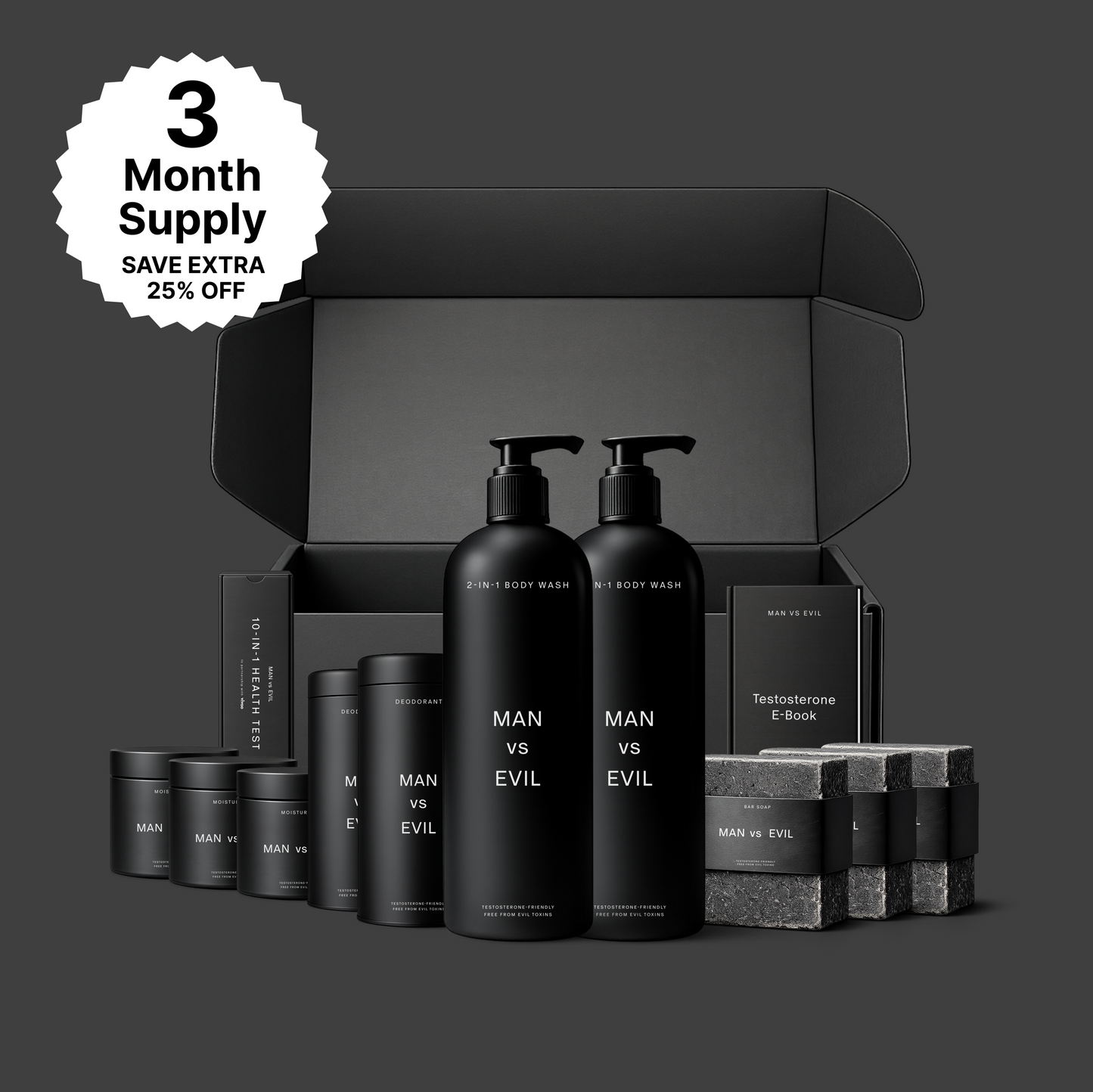 Man vs Evil - Body Care Bundle